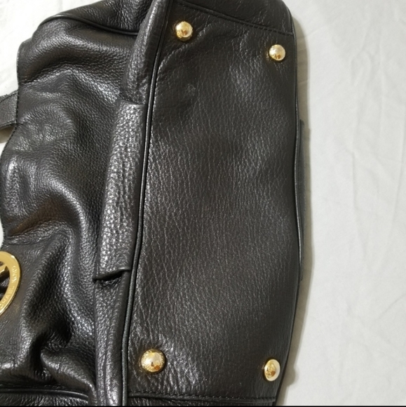 SALE! Michael Kors- Black Pebble Leather Bag - Picture 6 of 10